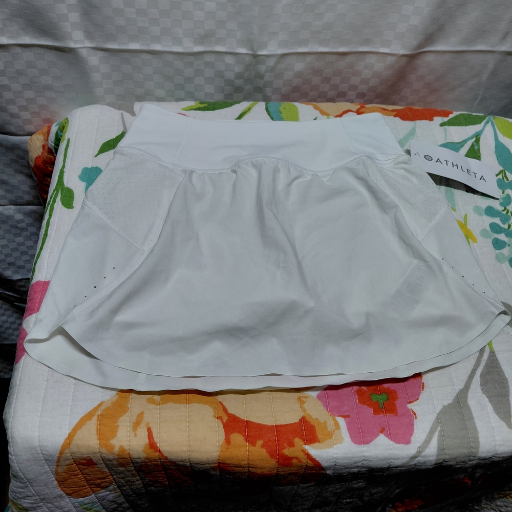 White Athleta Skirt  Skort